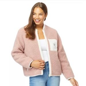 WallFlower Pink Cozy Fleece Jacket